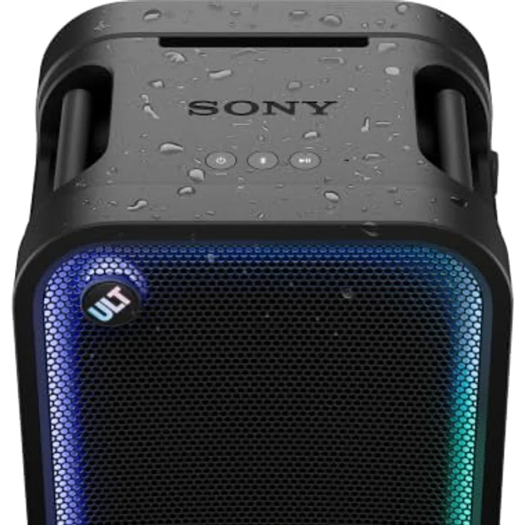 SONY ULT Tower 7, Kabelloser Bluetooth Party Lautsprecher mit 420 Watt Leistung, Schwarz, Musikgesteuerte Beleuchtung und 30 Stunden Akkulaufzeit – Bild 16