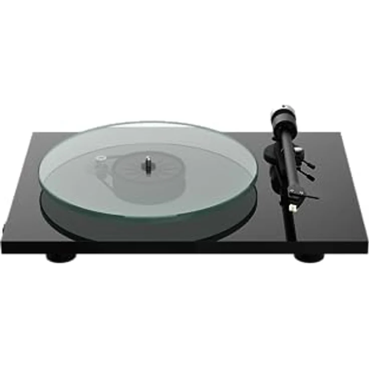 Pro-Ject T2 W, Plattenspieler mit Hi-Res Audio Streaming über WLAN, kompatibel mit Sonos®, HEOS®, Bluesound, WiiM, UPnP (Schwarz) – Bild 1