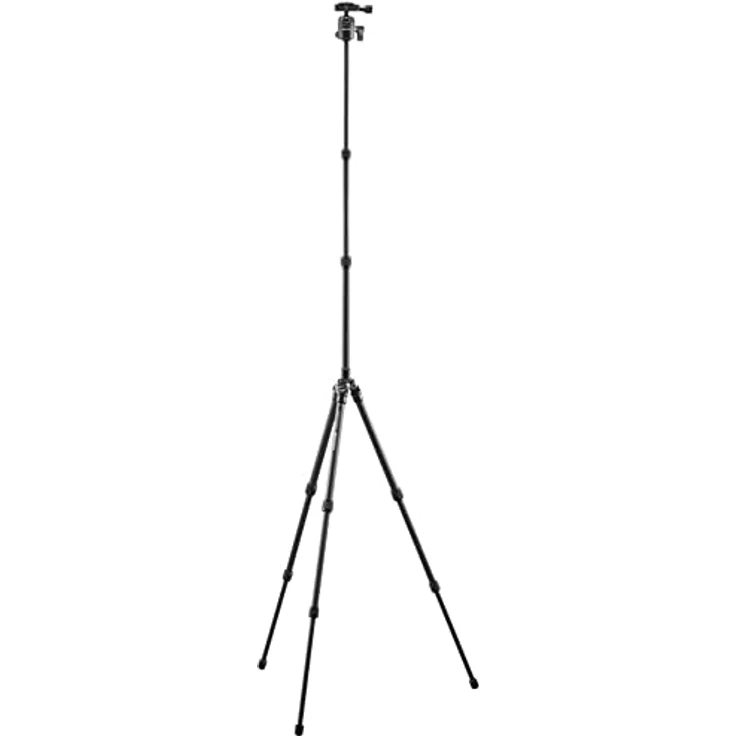 Cullmann Carvao 816TC Reisestativ aus Carbon (max. Auszugshöhe 137cm, Packmaß 38 cm, Gewicht 500g) – Bild 4