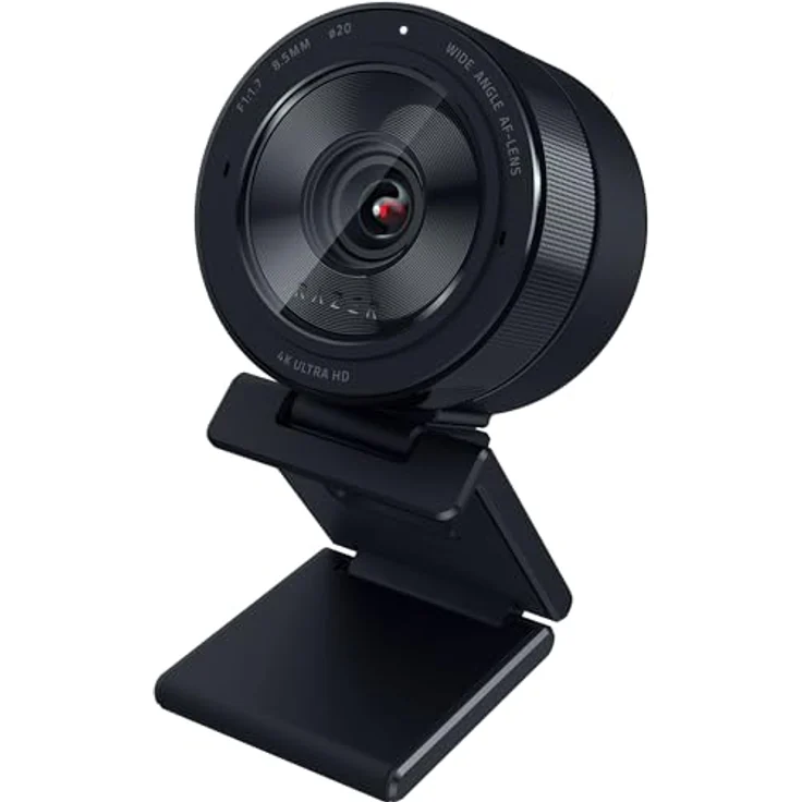 Razer Kiyo Pro Ultra - 4K-Webcam für Content und Streaming Kreation (Ultra High Dynamic Range-UHDR, UltraHD 4K 30 FPS/1080P 60 FPS, Autofokus mit KI, Lichtsensor mit 2,9 μm) Schwarz – Bild 1