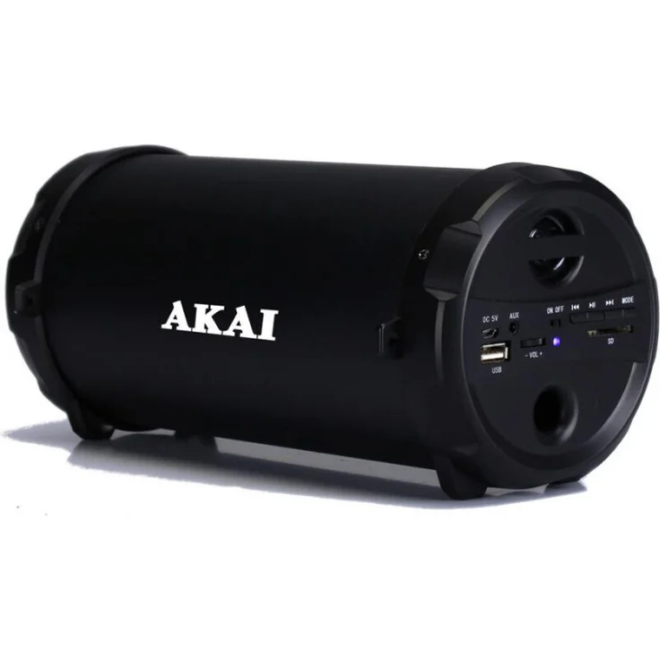 Akai ABTS-12C, Bluetooth-Lautsprecher mit 5 W Leistung, schwarz