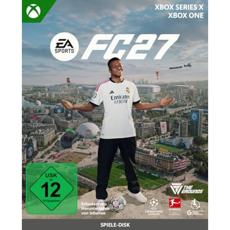 EA Sports FC 27 Standard Edition, Physische Disc für Xbox Series X, flüssiges Gameplay und verbesserte Offensivmechaniken, Deutsch – Bild 1