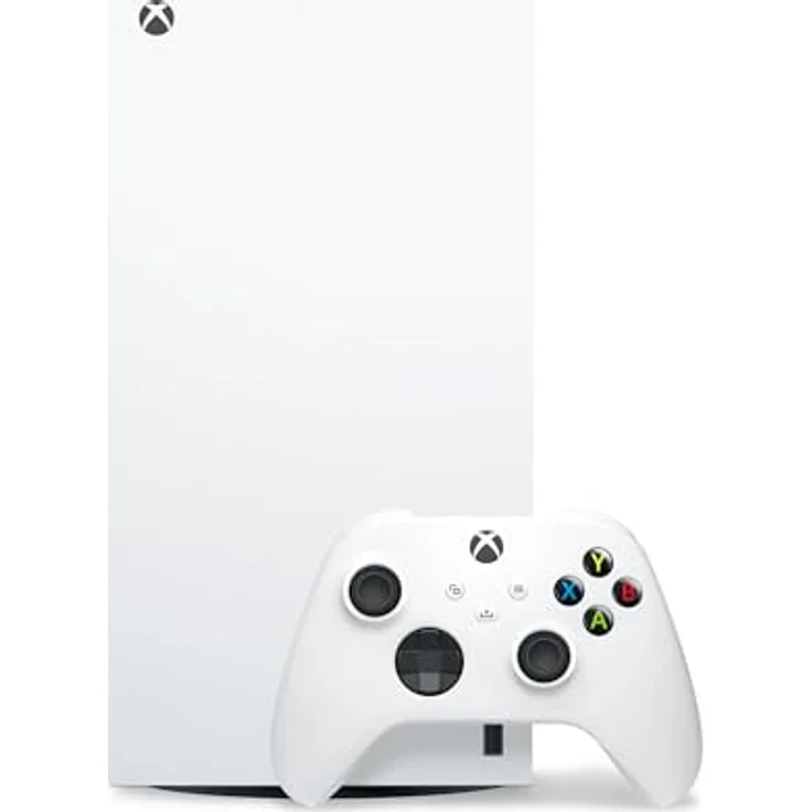Xbox Series X - 1TB Digital Edition, Xbox-Konsole mit 4K-Gaming, schnellen Ladezeiten und Quick Resume, Robot White – Bild 1