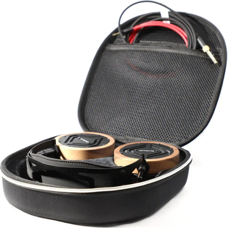 OLLO Audio Kopfhörer-Schutzhülle Ollo Audio Kopfhörertasche CASE-V2 für S-Serie, für S-Serie, stoß-, wasser- und staubdicht, robuste Außenseite, Tragegriff, inkl. Innentasche - Schwarz