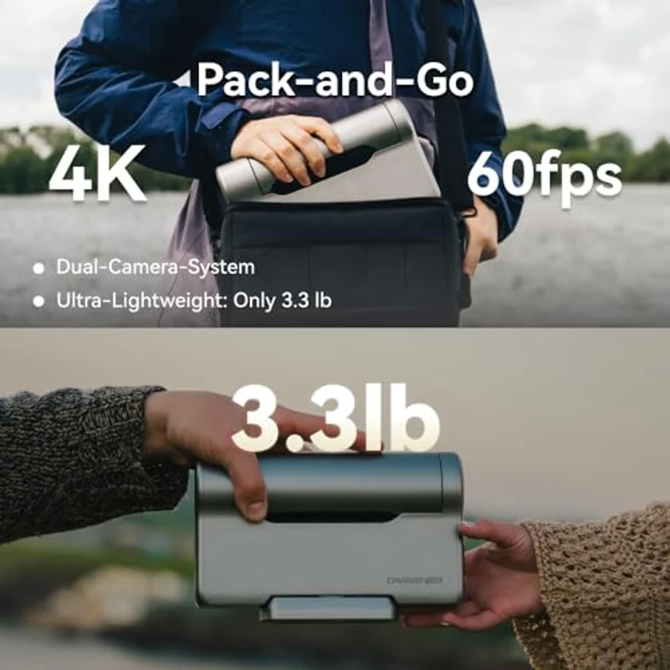 DWARFLAB Dwarf 3 Smart Teleskop, EAA All-in-One mit Autofokus, 4K Dual-Kameras, ultraleicht (1,35 kg) für Astronomie, Natur & Panorama, geeignet für 6–98 Jahre – Bild 4