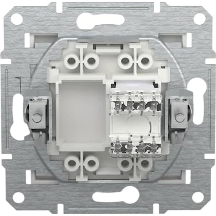 Schneider Electric Asfora EPH4770121D RJ45 Kat.6e Unterputz 1-Fach, Netzwerkdose, Datensteckdose, IDC,weiß – Bild 4