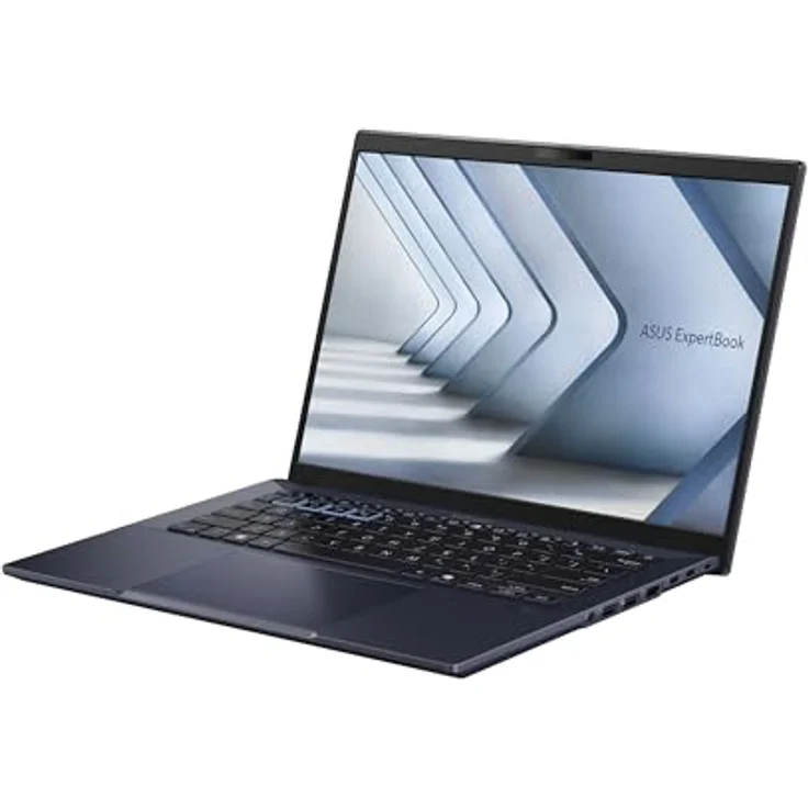 ASUS ExpertBook B5 B5404CMA-Q70103X Intel Core Ultra 7 155U Laptop 35,6 cm (14") WUXGA 32 GB DDR5-SDRAM 1 TB SSD Wi-Fi 6E (802.11ax) Windows 11 Pro Schwarz, Business-Laptop mit scharfem 14 Zoll Display und leistungsstarker Intel Core Ultra 7 155U CPU – Bild 2