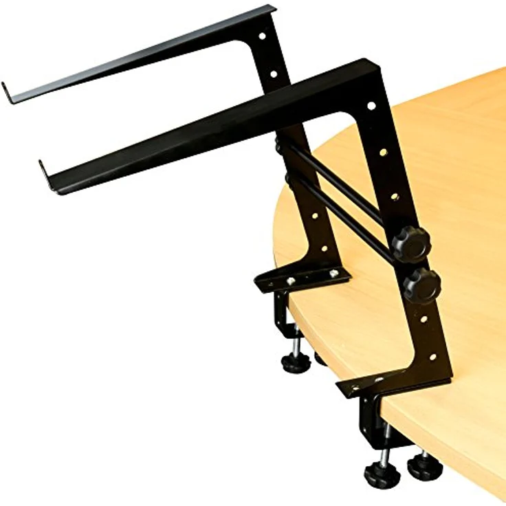 RockJam einstellbar Tischaufbau- Desktop Laptop Riser Laptopständer & DJ-Controller Stand – Bild 4
