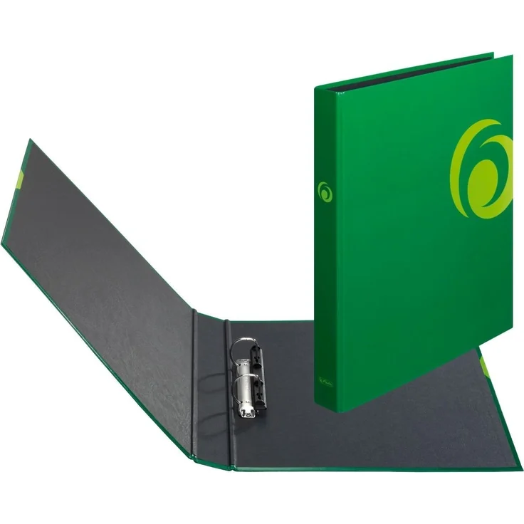 Herlitz Ringbuch maX.file Fresh Colour 2-Ring A4 grün, mit spezieller Oberflächenstruktur und FSC-Zertifizierung – Bild 1