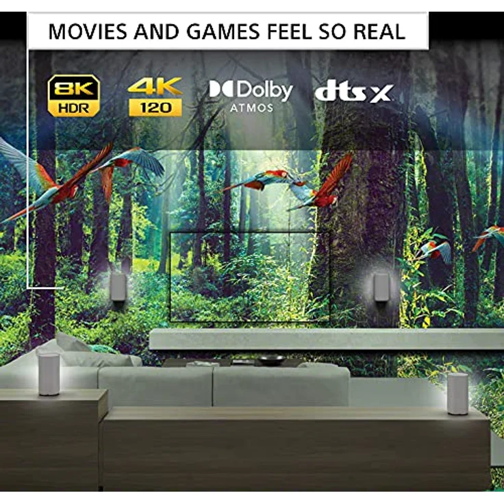 Sony HT-A9 7.1.4ch Hochleistungs-Heimkino-Lautsprechersystem, mehrdimensionales Surround-Sound-Erlebnis mit 360 Reality-Audio, funktioniert mit Alexa und Google Assistant – Bild 3
