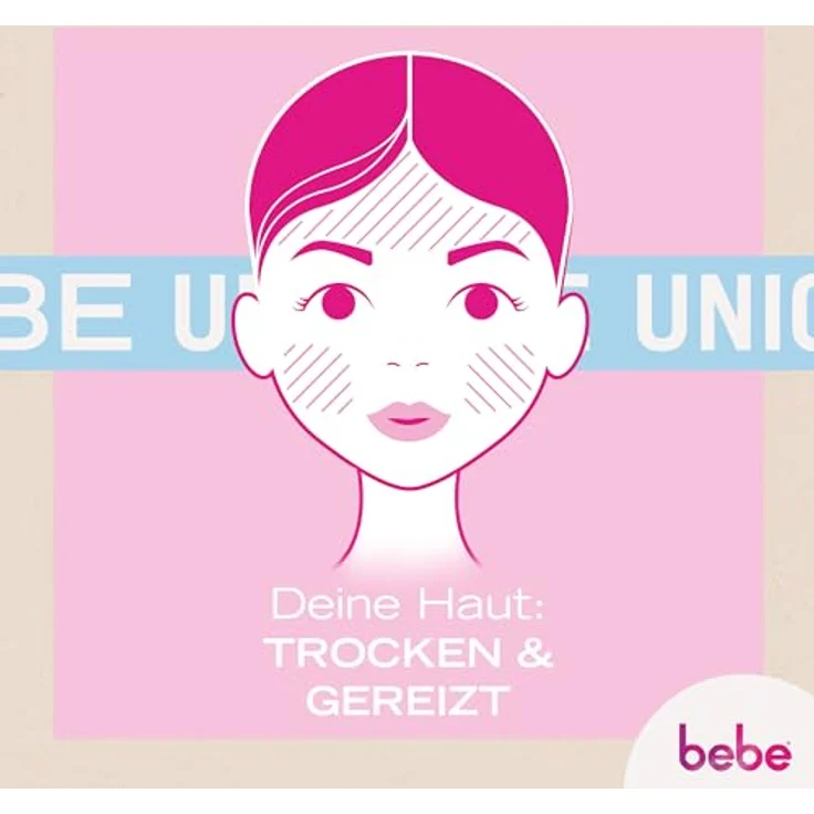 bebe Intensivpflege (50 ml), reichhaltige Gesichtscreme für trockene Haut mit Avocadoöl und Sheabutter, intensiv pflegende Feuchtigkeitscreme für 24h Feuchtigkeit, vegan* – Bild 3
