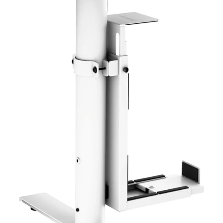 Arozzi Arena PC Mount, Laptop-Zubehör in Weiß mit vielseitigen Montageoptionen – Bild 5