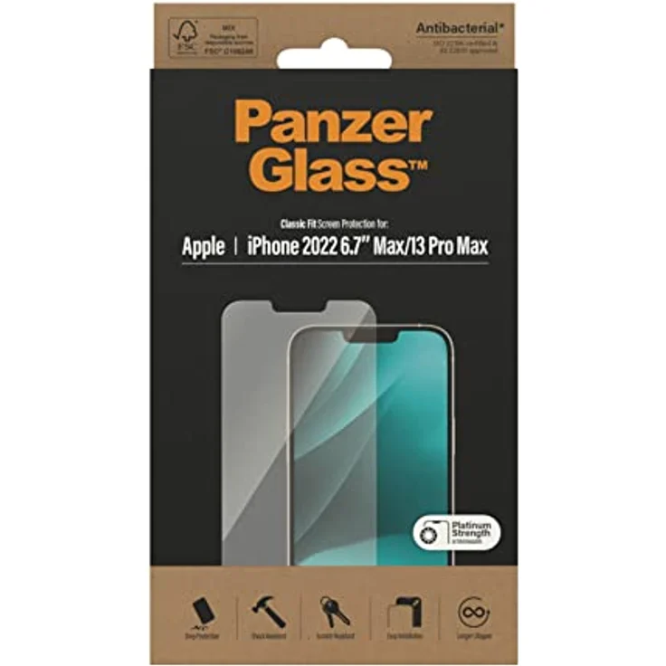 Panzer Glass PanzerGlass 2769 Displayschutzglas Passend für Handy-Modell: iPhone 14 Plus, iPhone 13 Pro Max 1St. in Transparent – Bild 5