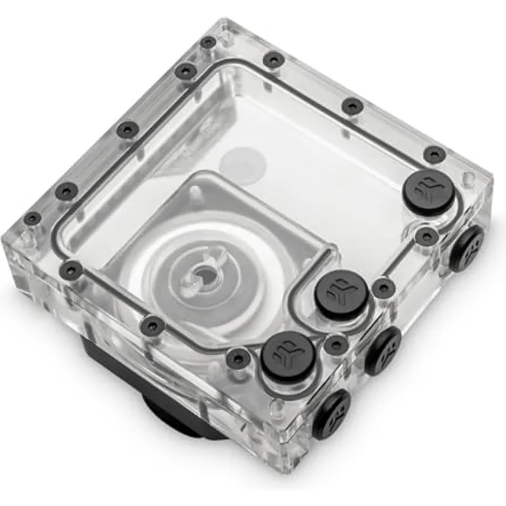 EK EK-Quantum Kinetic 3 FLT 120 D5 PWM Pumpe/Reservoir Combo mit D-RGB, Plexi, 125 ml, 1000 L/h Durchfluss