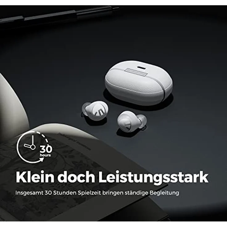 SoundPEATS TWS Free2 Classic, Kabellose Kopfhörer in Weiß mit hochwertigem Sound – Bild 2