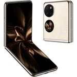 HUAWEI P50 Pocket Premium - faltbares Smartphone, 3D-Mikroskulptur-Design, Ultra-Spektrum Kamera, 6,6 Zoll OLED Display, Sonnenschutzerkennung, 12GB+512GB, Gold + 
