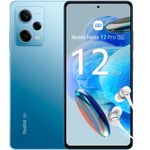 Xiaomi Redmi Note 12 Pro 5G Smartphone + Kopfhörer, 6+128GB, Handy ohne Vertrag, 6,67" FHD+ Flow AMOLED DotDisplay, 5.000 mAh, 50MP Kamera, 67W Turbo-Charging, Dual-SIM, Sky Blue (DE Version)