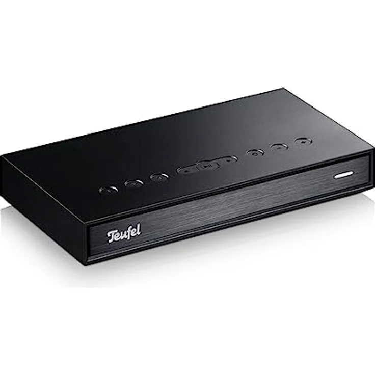 Teufel CINEBAR Ultima Streaming - Soundbar mit Streamer, WLAN-Netzwerkplayer, Kabellos, Integriertes Subwoofer System, Multiroom Funktion - Schwarz – Bild 5