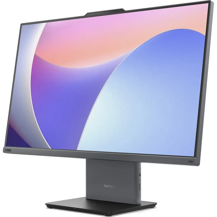 Lenovo AiO ThinkCentre Neo 50a 27 G5 i3-1315U 27,0 Zoll FHD IPS 300nits AG 16 GB DDR5 SSD512 UHD NoOS Luna Gray 3 Jahre Vor-Ort, All-in-One-PC mit 27 Zoll Full HD Display und 16 GB RAM