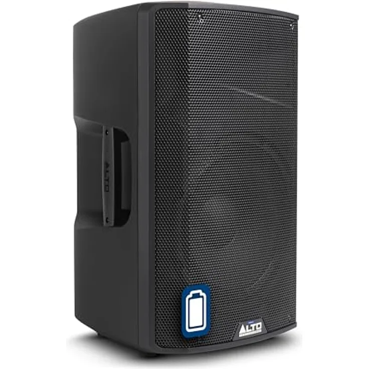 Sonstige Studios Alto TX412B, Aktiver PA Lautsprecher mit 600 Watt, bis zu 10 Stunden Akkulaufzeit, Schwarz