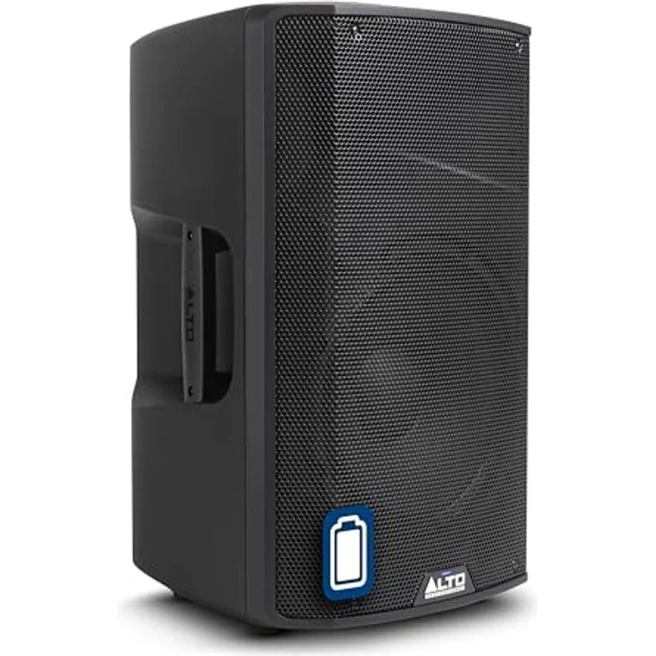 Sonstige Studios Alto TX412B, Aktiver PA Lautsprecher mit 600 Watt, bis zu 10 Stunden Akkulaufzeit, Schwarz – Bild 1