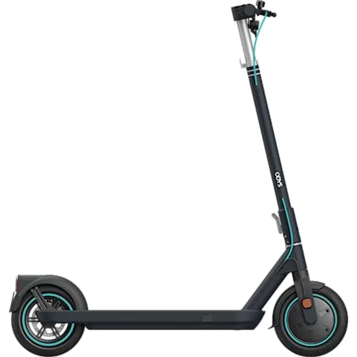 Odys E-Scooter (20 km/h, 25 km), schwarz, Aluminium, 9 Zoll Luftreifen, duales Bremssystem, IP55 – Bild 13
