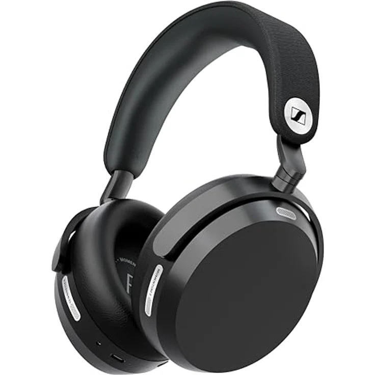 SENNHEISER MOMENTUM 5, Over-ear Kopfhörer mit Noise Cancellation und 57 Stunden Akkulaufzeit, Bluetooth Schwarz – Bild 1