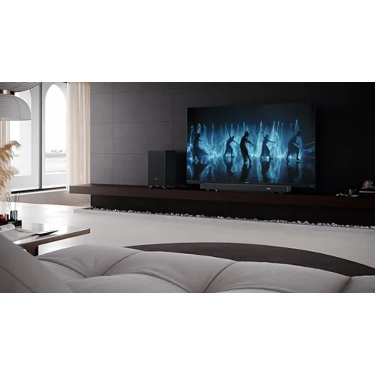Sharp HT-SBW53121(BK), 3.1 Kanal Soundbar mit kabellosem Subwoofer, 360 W, Dolby Atmos/DTS:X, schwarz – Bild 9