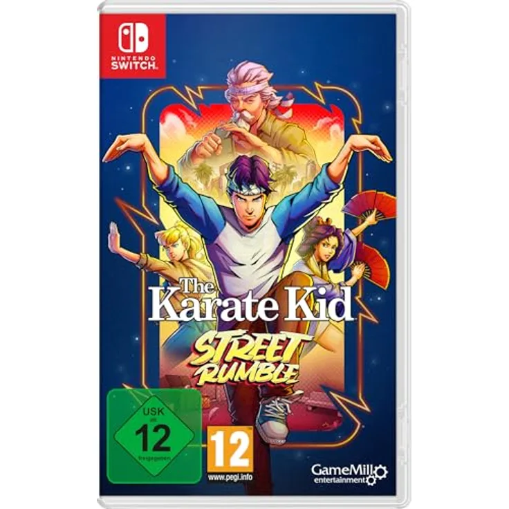 GameMill The Karate Kid: Street Rumble, Nintendo Switch Game mit dynamischem Kampfsystem und Pixel Art Mastery