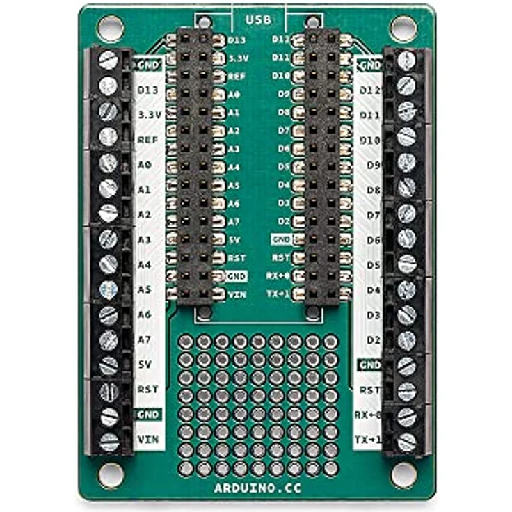 Arduino Nano Screw Terminal Adapter (ASX00037), lötfreier Adapter mit Schraubklemmen für sichere Verbindungen, ideal für IoT-Projekte – Bild 2
