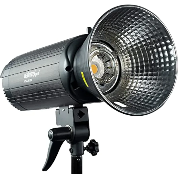 Walimex Pro Stager 600 HSS Studioblitz - leistungsstarker Studioblitz mit 2,4 GHz Empfänger, HSS-Modus, 600 Ws, Kurze Abbrennzeit, LED-Einstelllicht, für Profifotografen - Preisvergleich