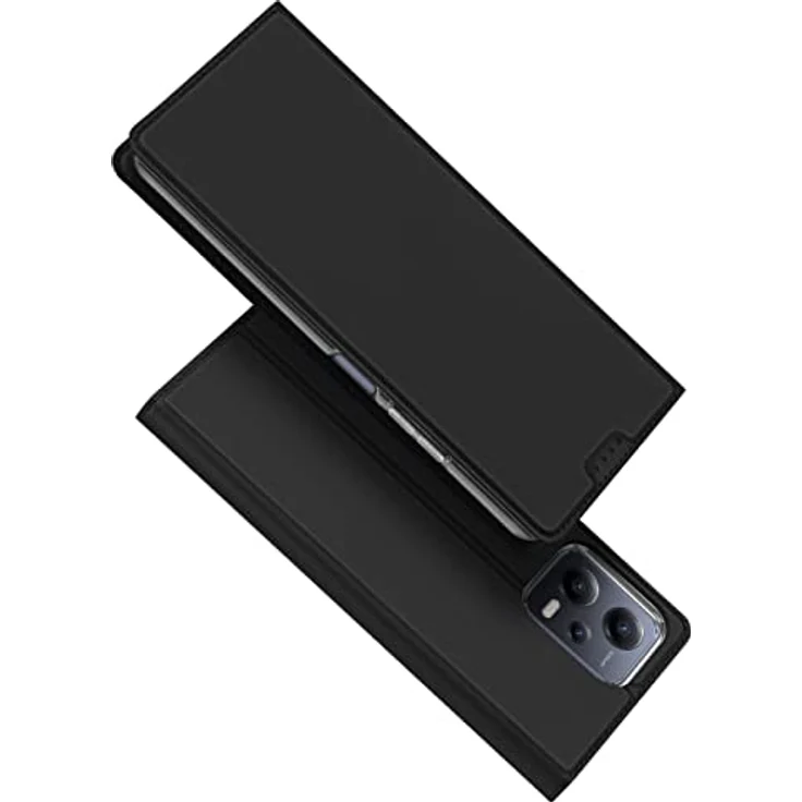 Dux Ducis Skin Pro Hülle kompatibel mit Xiaomi Redmi Note 12 Pro Plus Flip Cover Card Wallet Stand schwarz – Bild 1