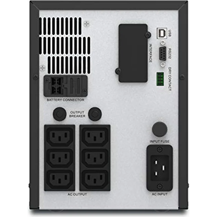 APC USV SMV3000CAI, 3000VA/2100W Line-Interaktiv USV mit automatischer Spannungsregulierung und LCD-Grafikbildschirm – Bild 3