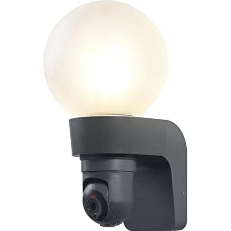 LEDVANCE Smart+ Kamera Globe E27, Außenleuchte mit HD Live Bildübertragung, Schwarz, max. 15 W, steuerbar über App – Bild 5