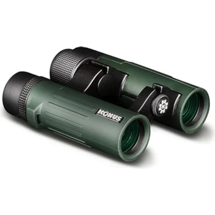 KONUS Supreme-2 10x26, Wasserdichtes Robustes Jagdfernglas mit offener Brücke und Bak-4-Prismen – Bild 1