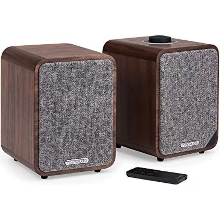 RUARK AUDIO MR1 MK2, Aktive Bluetooth-Lautsprecher mit AirPlay und DLNA, Walnussfurnier – Bild 2