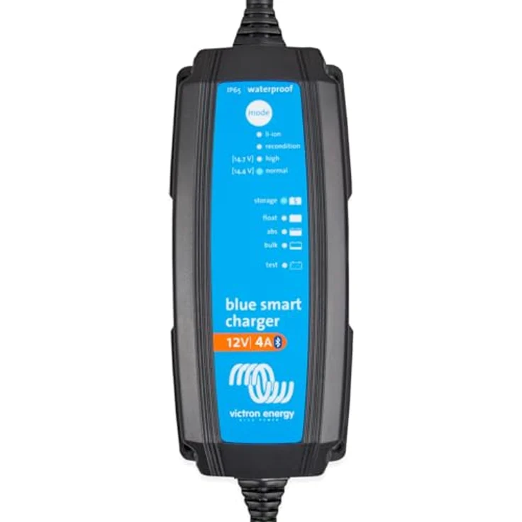 Victron Energy Blue Smart IP65 Bleiakku-Ladegerät 12V, max. 4A, Bluetooth-Steuerung, wasserdicht und staubgeschützt – Bild 1