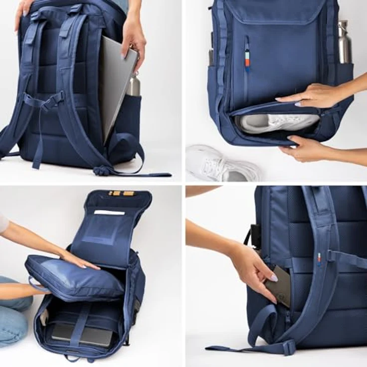 Got Bag Pro Pack Reiserucksack 53 cm mit Laptopfach, ocean blue, 100% Polyester – Bild 4