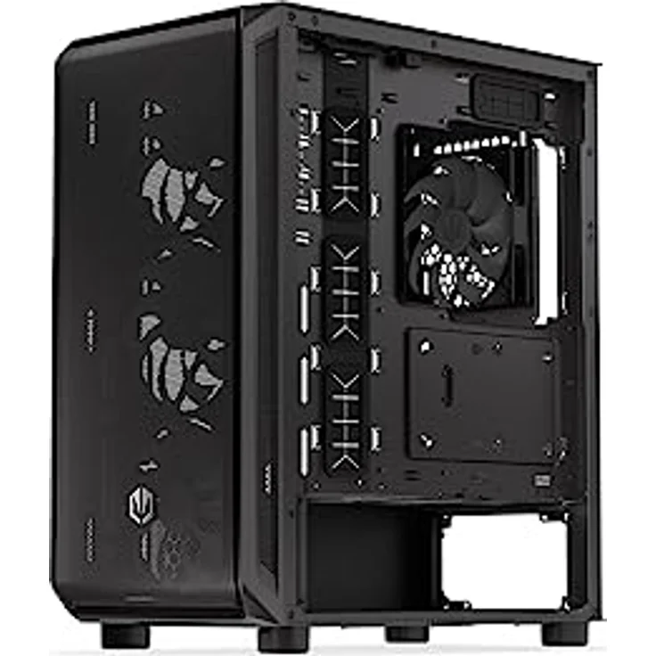 ENDORFY Arx 500 ARGB, 4 140-mm-ARGB-Lüfter im Lieferumfang enthalten, Seitenwand aus gehärtetem Glas, hohe Kompatibilität mit verschiedenen PC-Komponenten | EY2A011 – Bild 5