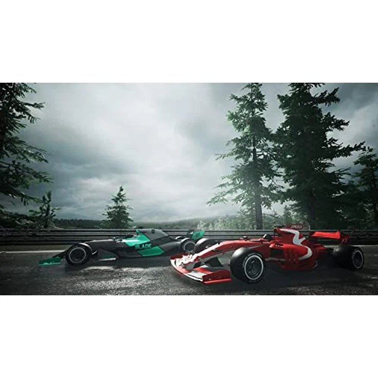 Markt + Technik Speed 3: Grand Prix - Arcade Rennen Simulation Spiel für Nintendo Switch, 1-2 Spieler, Download Code in der Box – Bild 2