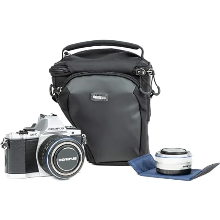 Think Tank Digital Holster 5, Kamerazubehör in Schwarz, mit Fronttasche und Zubehörtasche – Bild 1