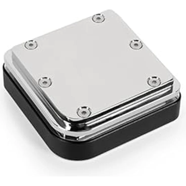 Alphacool 13770 Core 1 Carbon CPU Kühler, 3D-Jetplate, vernickelter Kupferboden, schwarz – Bild 2