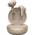 LG TONE Free DFP8 In-Ear Bluetooth Kopfhörer mit MERIDIAN-Sound und Active Noise Cancellation (ANC), kompatibel mit Siri und Google Assistant, TONE-DFP8E.CDEULLK Gold