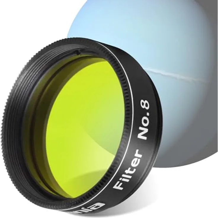 astromania 3,2 cm Farbe/PLANETARY Filter – # 8 gelb