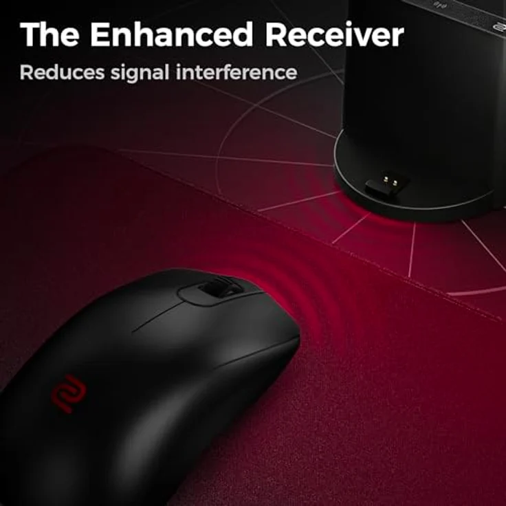BenQ Zowie S2-DW, Kabellose 4K eSports Maus mit 3950 Sensor, 4K-Abrufrate, 65g, Treiberlos – Bild 5