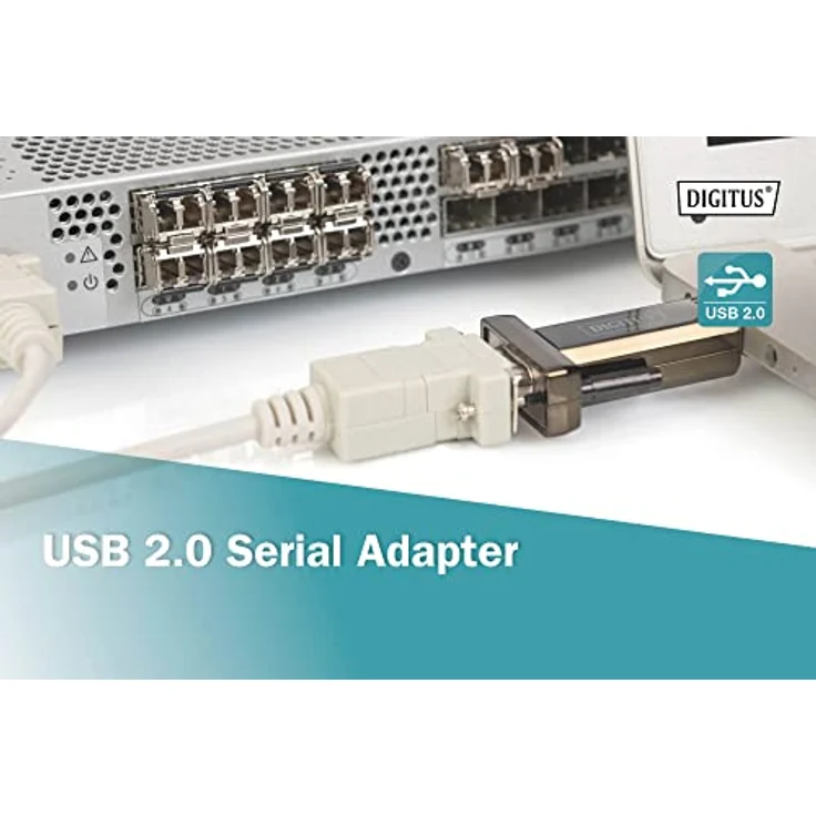 DIGITUS USB zu Seriell Adapter - RS232 Konverter - USB 2.0 zu DSUB 9 - FTDI FT231XS + FT3243S Chipsatz - Ca. 80 cm Kabel - Preisvergleich – Bild 5