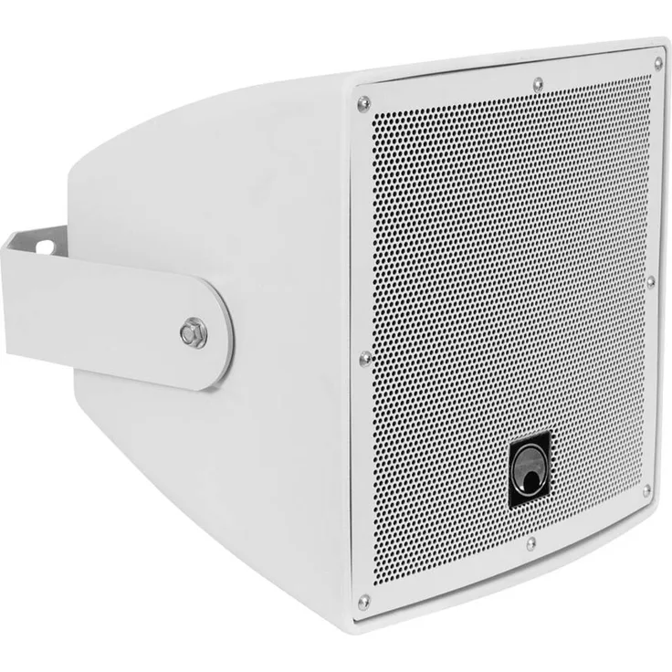 Omnitronic ODX-208T Außenlautsprecher, 150W RMS, wetterfest IP65, Weiß