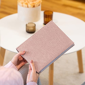 Fotoalbum Für 200 Bilder 10x15 - Einsteckalbum Mit Notizbereich