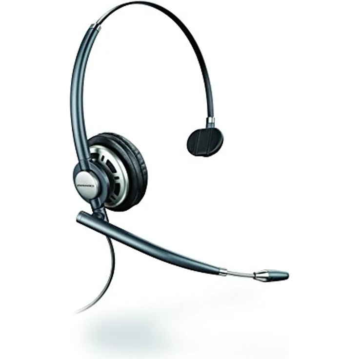 Plantronics HW710N Monaural QD Kopfhörer, Anthrazit