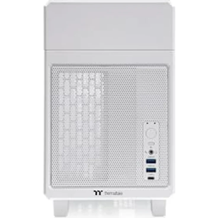 Thermaltake TR100 Snow, Mini-Tower PC-Gehäuse mit hervorragender Kühlleistung und modularem Design, weiß – Bild 2